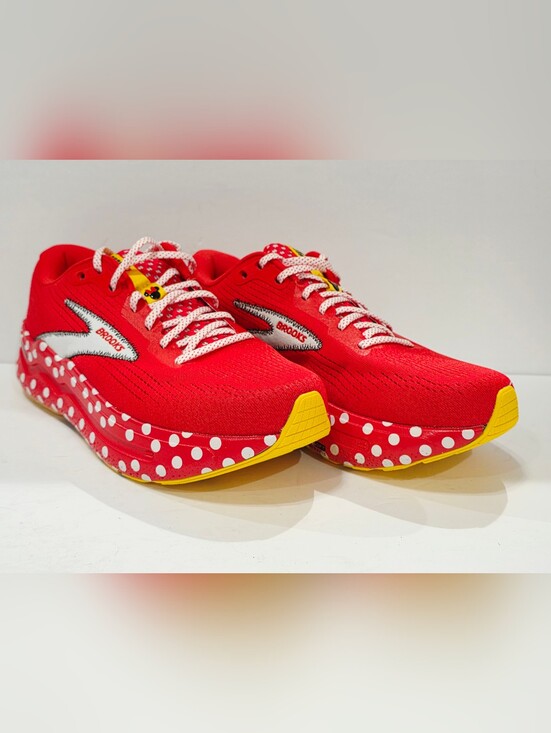 Brooks Ghost Max 2 MINNIE MOUSE RunDisney 2025 Red Polka Dot Men’s 8 Wide 2E New main image 6
